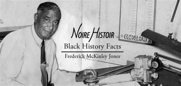 When was Frederick McKinley Jones born?