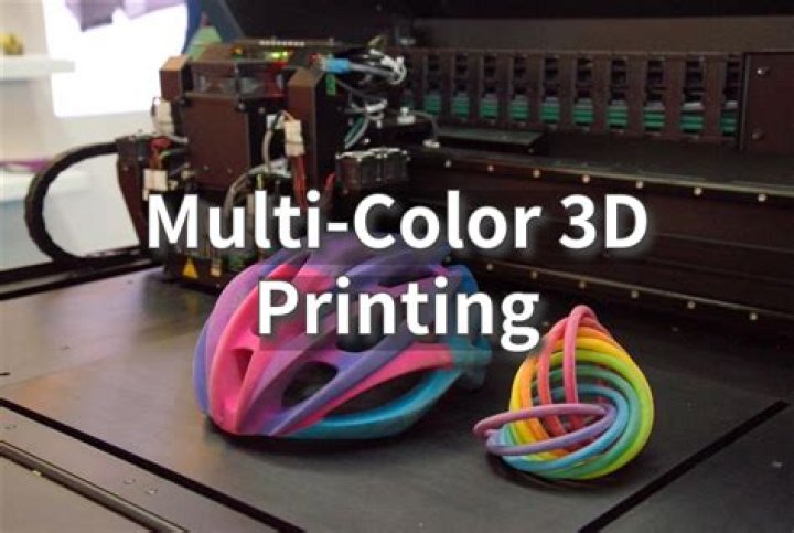When was multi color printing technology developed?