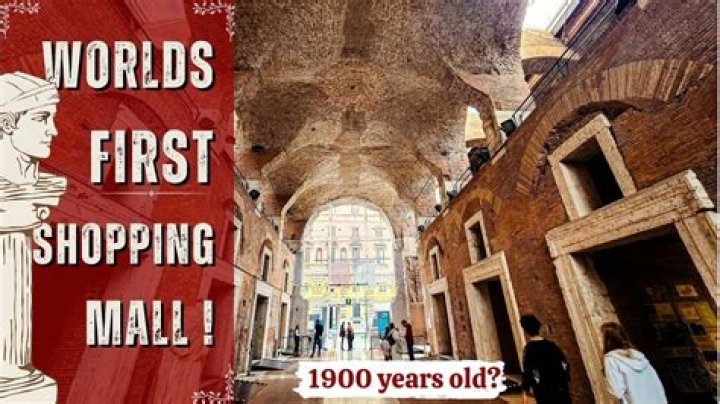 When was the first mall built in America?