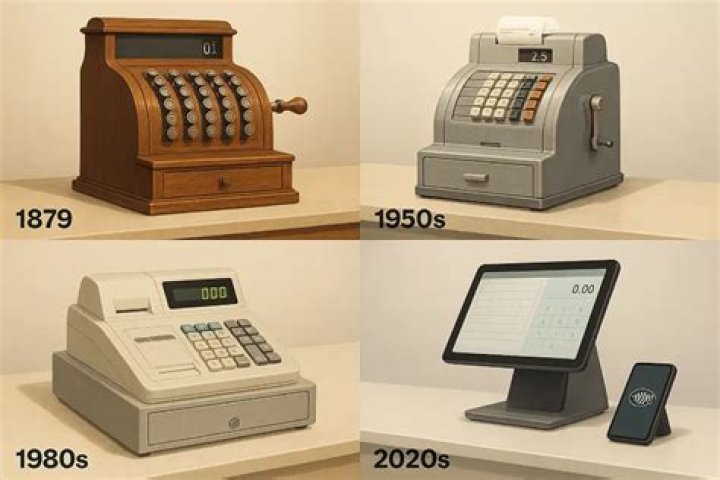 When were cash registers made?