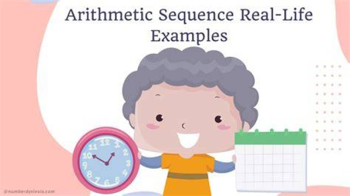 Where are arithmetic sequences used in real life?