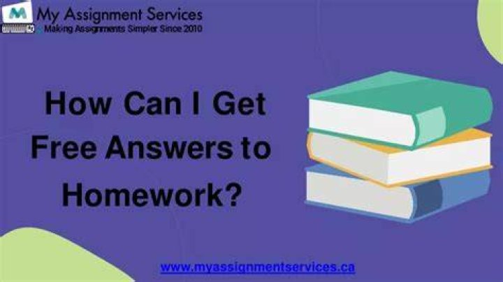 Where can I find answers to my homework?