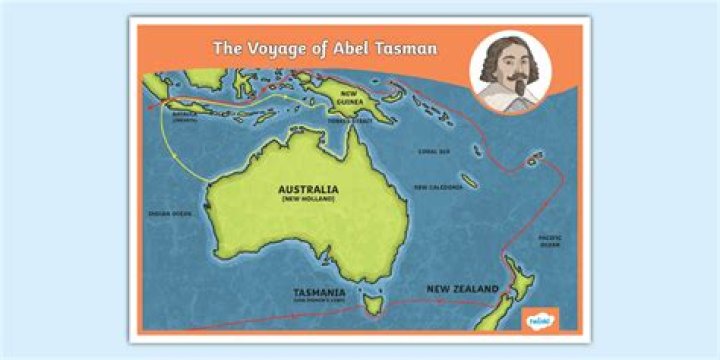 Where did Abel Tasman start his voyage?