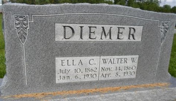 Where did Walter Diemer live?