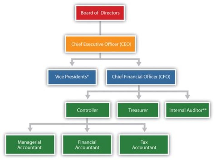 Where do we find managerial accountants in an organization?