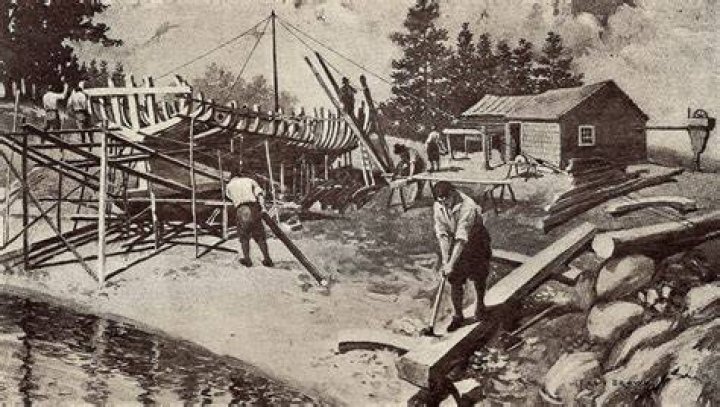Where was shipbuilding an important industry?