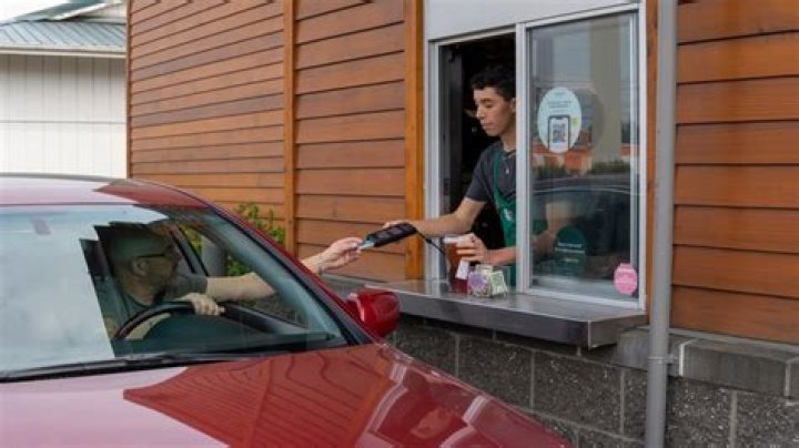 Where was the first drive-thru window?