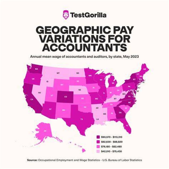 Which countries pay accountants the most?