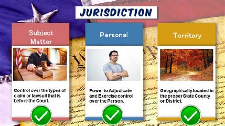 Which definition applies to the term jurisdiction Brainly?