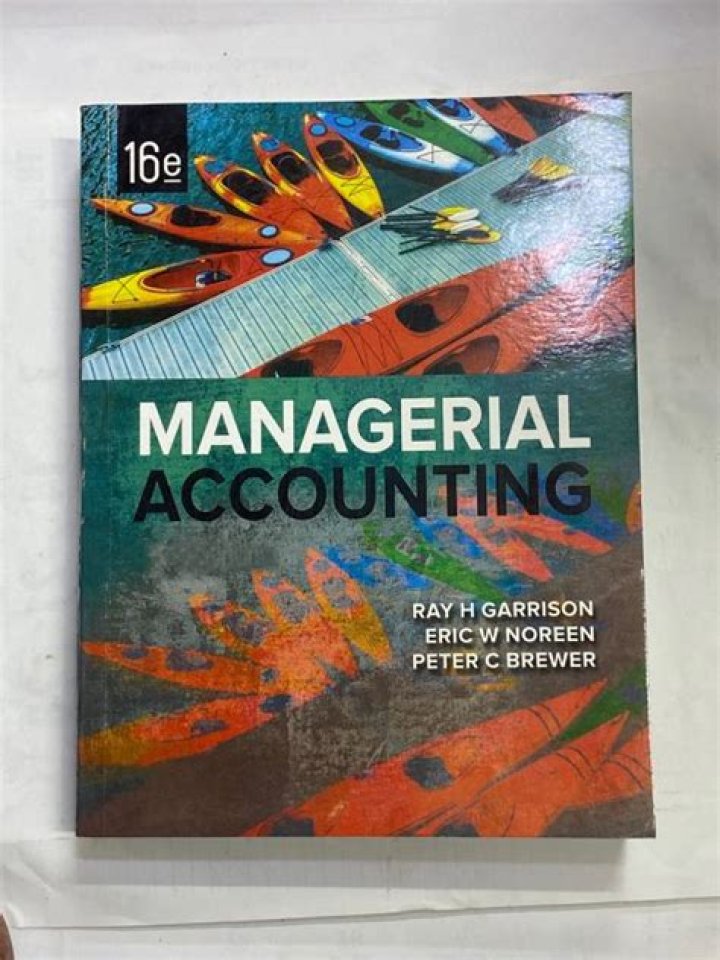 Which is the 16th edition of managerial accounting?