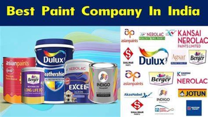 Which is the No 1 paint company in India?