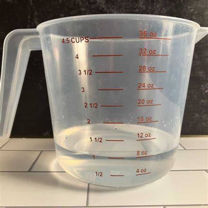 Which quantity would equal 50cc of water?