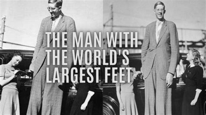 Which US president has the largest feet?