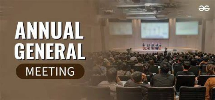 Who attends an annual general meeting?