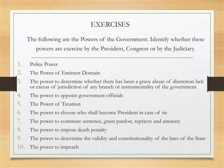 Who exercises power of taxation?