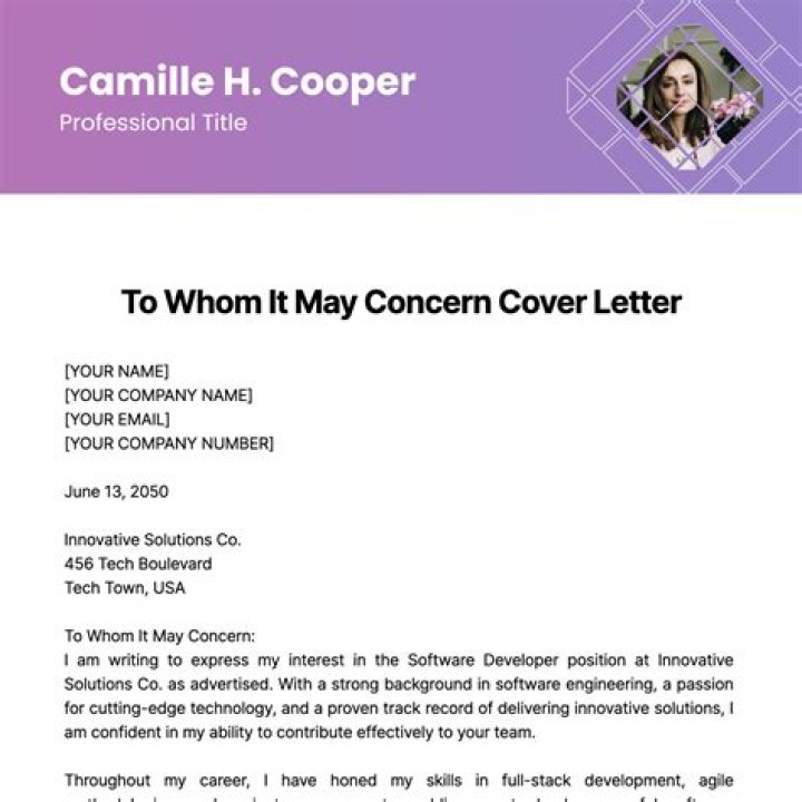 Who is a concern in company?