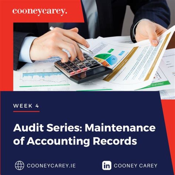 Who is responsible for maintenance of accounting records?