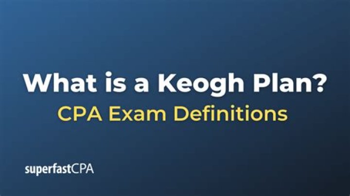 Who is subject to Keogh plan rules?