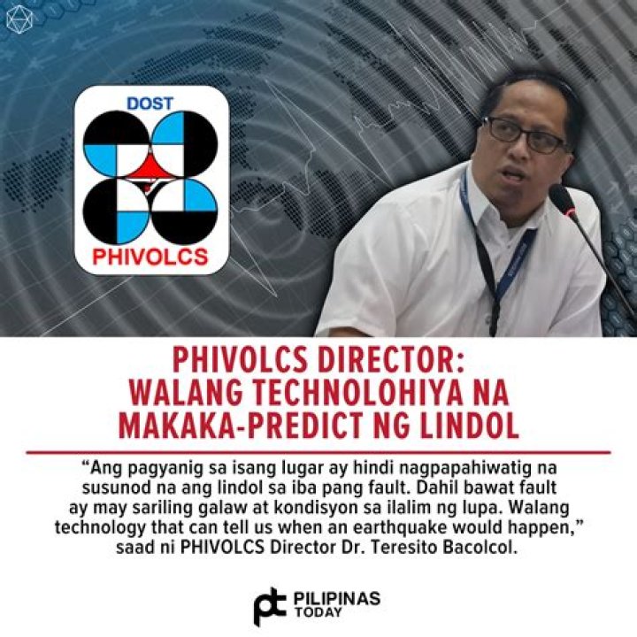 Who is the present PHIVOLCS Director?