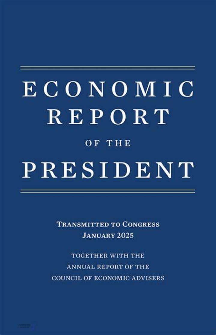 Who writes the annual Economic report of the President?