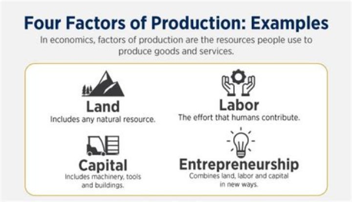 Why are the four factors of production important to a business?