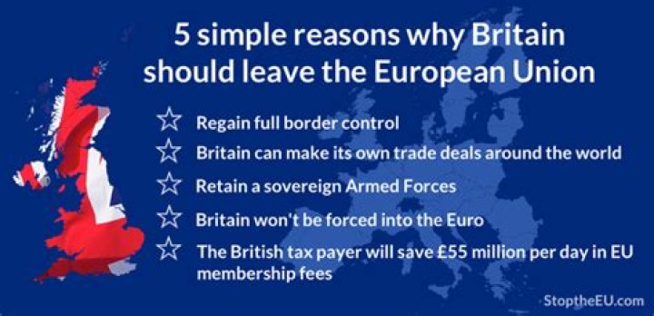Why did Britain leave the EU?