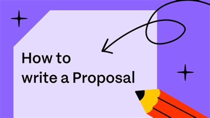 Why do we write a proposal?