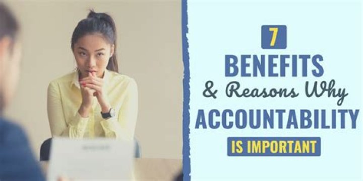 Why is accountability important in life?