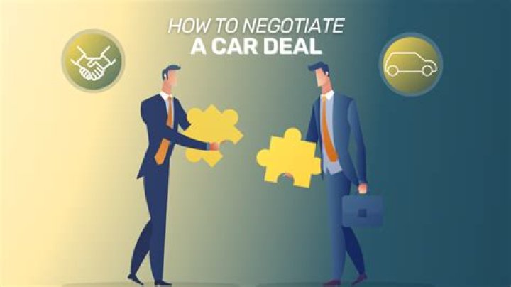Why is it important to haggle when negotiating to buy a car?