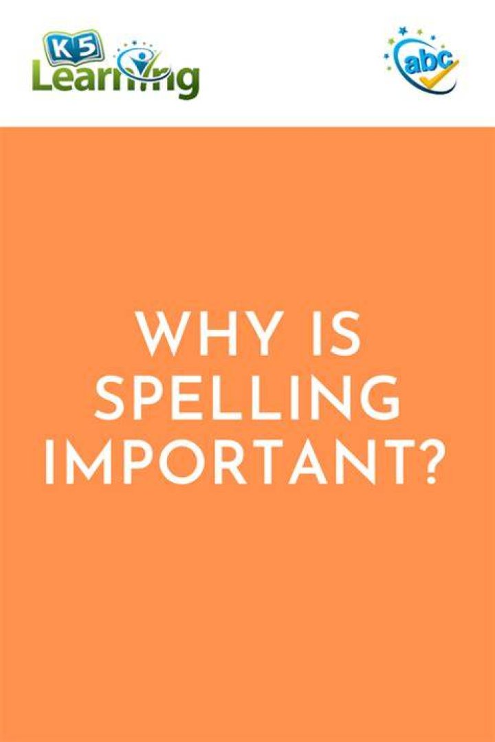 Why is spelling and grammar important?