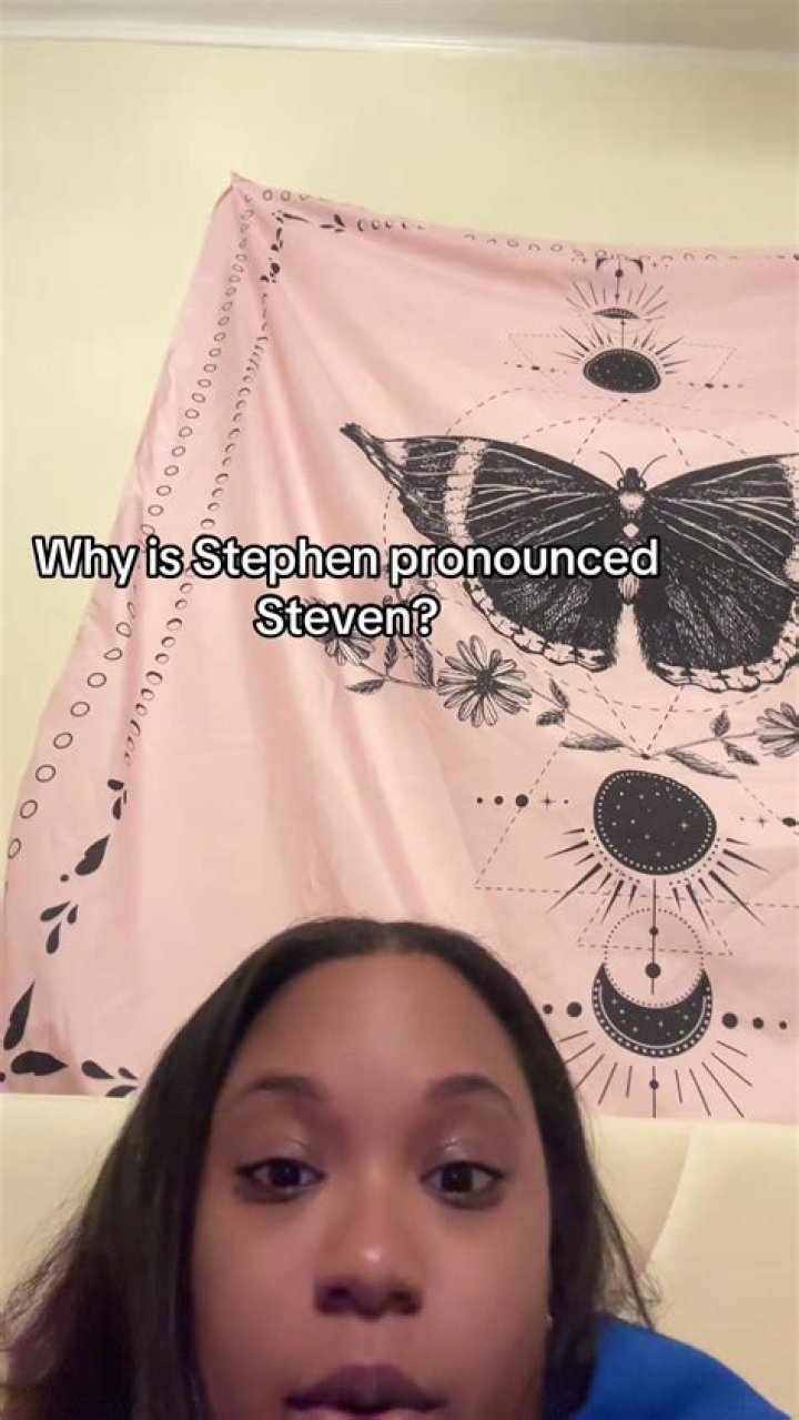 Why is Stephen pronounced Steven?