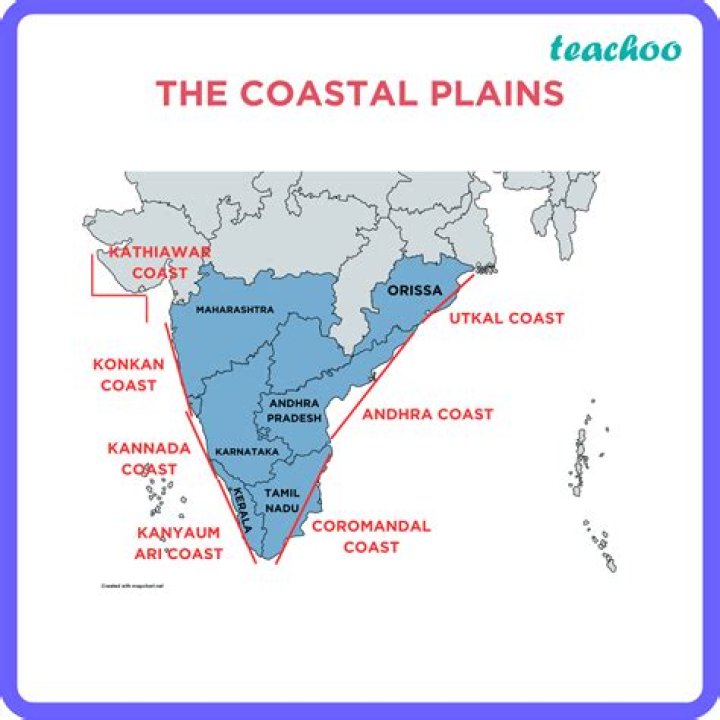 Why is the coastal plain region important?