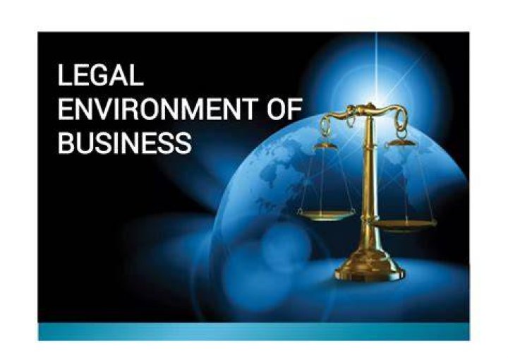 Why is the legal environment important for business?