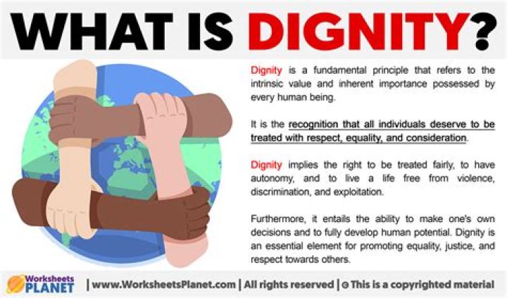 Why is work important for human dignity?